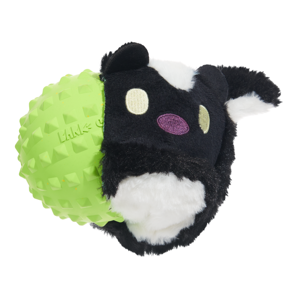 Hunky Skunky Durable Super Chewer 2-in-1 Rip and Reveal + Fetch Dog Toy